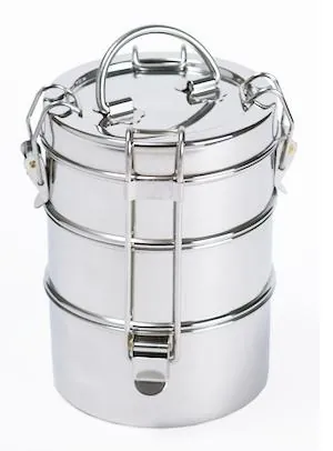 Stainless Steel Tiffin Lunch container (3-tier)