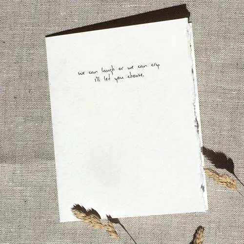 Zoë Fox Card - We can laugh